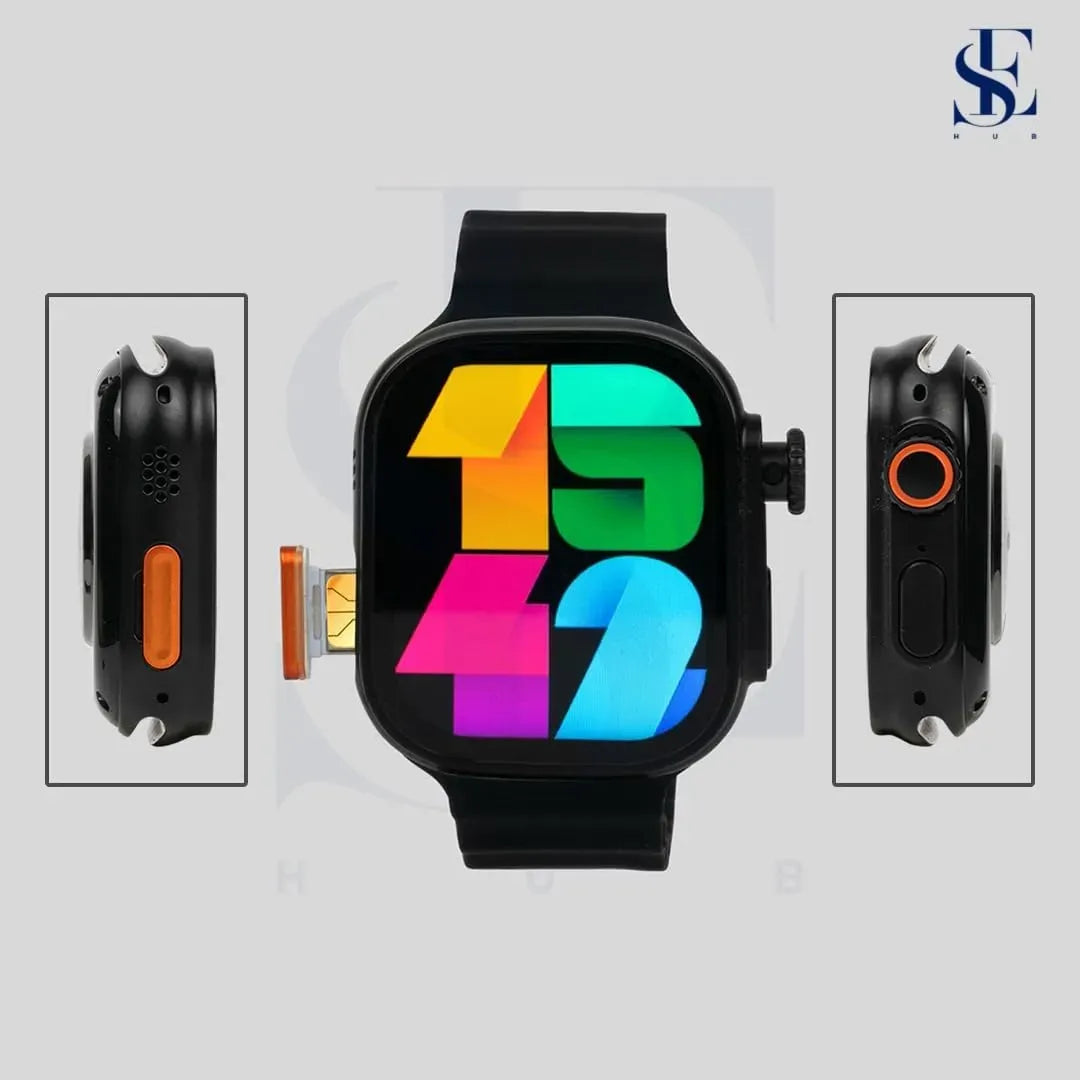 ساعة بشريحة وكاميرا wisme ws10 ultra 5g مساحة 128 ورام 8 جيجا