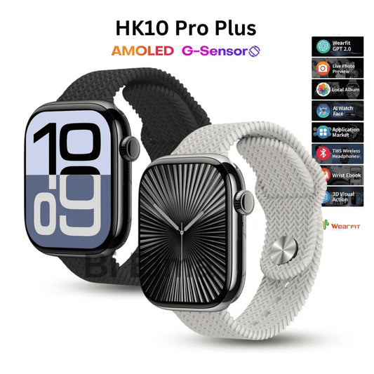 ساعة سمارت HK10 PRO MAX تدعم always on display سيريس 10